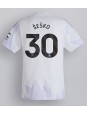 Manchester United Benjamin Sesko #30 Replika Borta Kläder 2025-26 Kortärmad